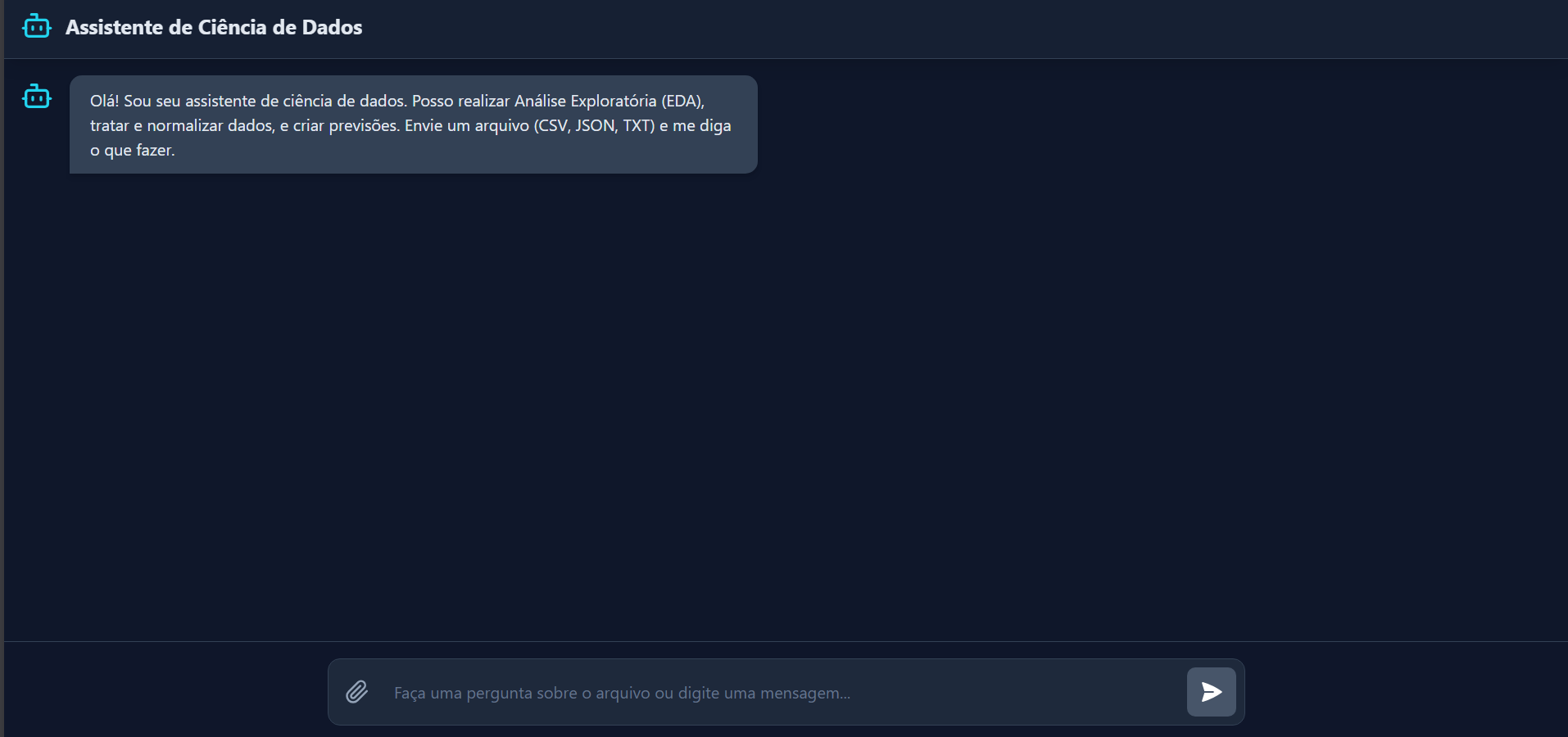 Chatbot de previsão